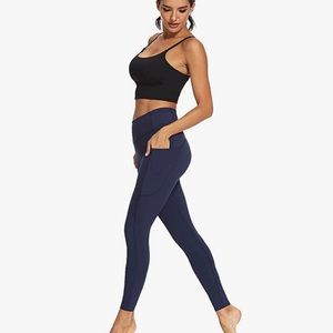 Amazon High Waisted Leggings for Women with 4 Pockets